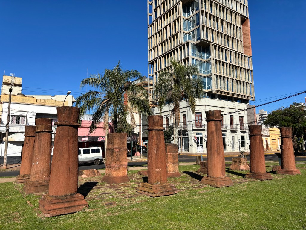 Exploring the Jesuit Legacy: Stone Columns in Posadas